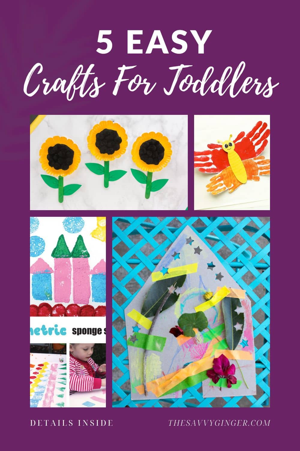 5 Easy Summer Craft Ideas For Toddlers - The Savvy Ginger